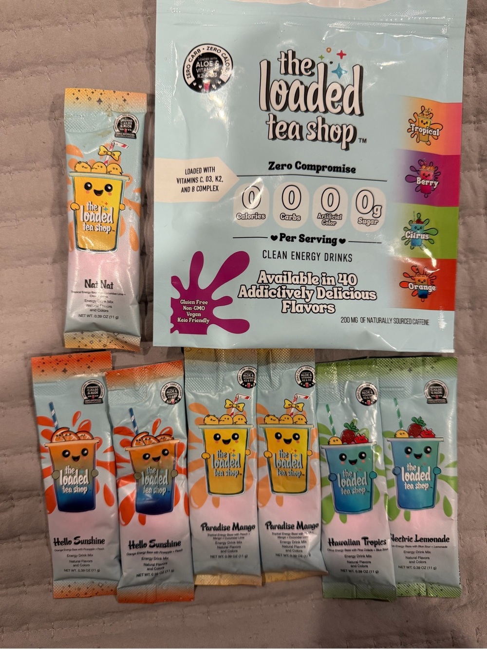 The loaded tea shop Clean Energy Tea Mixes - Assorted Flavors